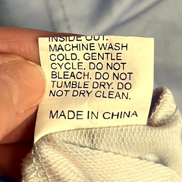 Romwe Dead Pets Anime Style Light Blue-ish Graphic Print Pullover Hoodie SZ XSm - Picture 4 of 5